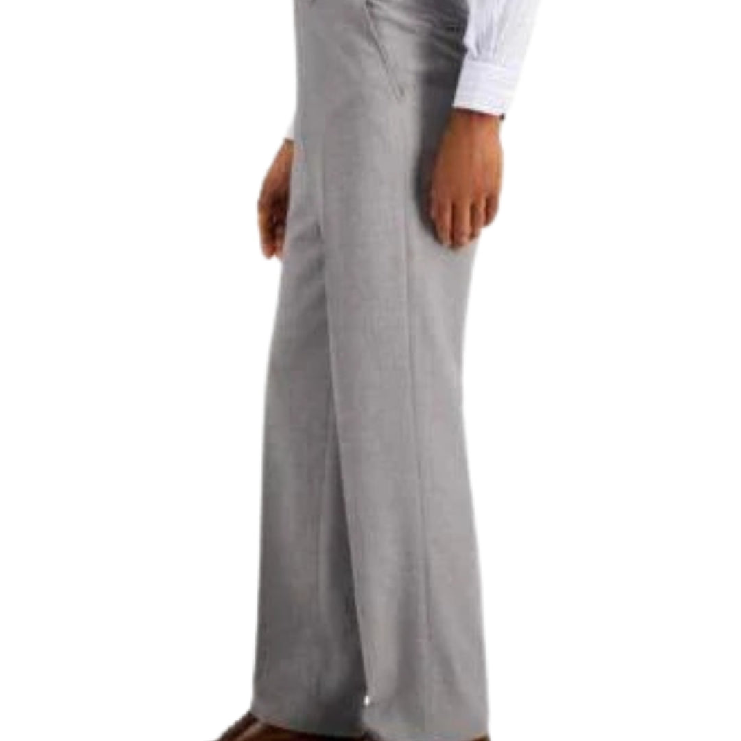 Elegant Light Grey Slim Fit Formal Two-Piece Suit