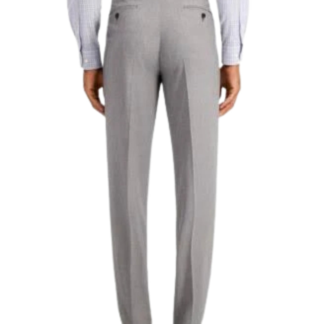 Elegant Light Grey Slim Fit Formal Two-Piece Suit